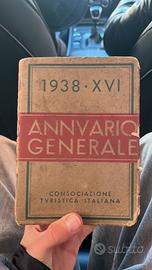 Annuario generale 1938 epoca fascista
