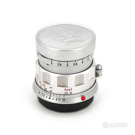 Leica Summicron-M 50mm f/2 Chrome Type 2 o Rigid