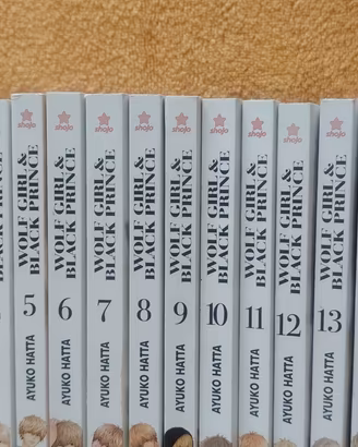 Wolf girl and black prince manga completo