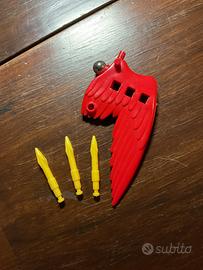 Tre missili Red Falcon più ala vintage