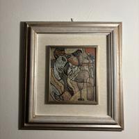 Quadro in ceramica di Antonio Manzi
