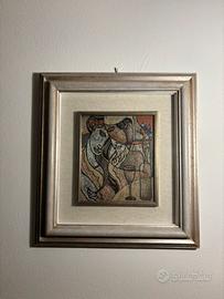 Quadro in ceramica di Antonio Manzi