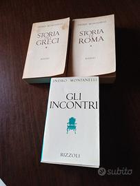 3 libri di Indro Montanelli anni 60 