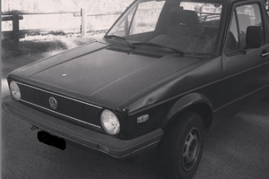 Vw Caddy 1a serie 1.6   1983