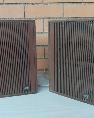 coppia casse RCF vintage