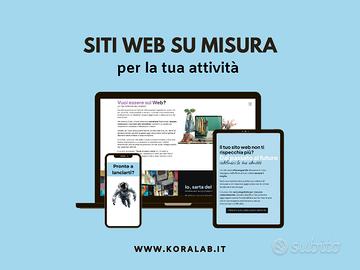 Realizzazione siti web professionali su misura