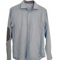 Camicia Equipe Man azzurra Toppe Vichy taglia L
