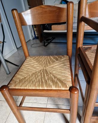 sedie in legno