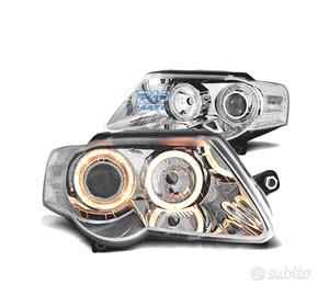 FARI PER VOLKSWAGEN VW PASSAT B6 3C 05-10 ANGEL EY