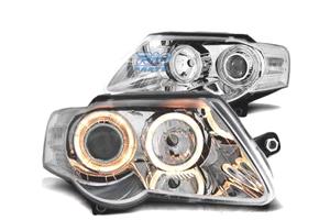 FARI PER VOLKSWAGEN VW PASSAT B6 3C 05-10 ANGEL EY