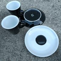 servizio caffè 6 tazze più piattini nuovi