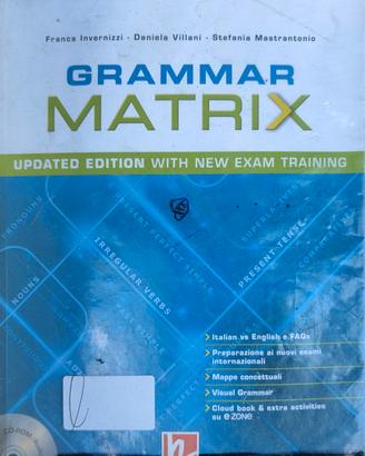 Libro d'inglese Grammar Matrix