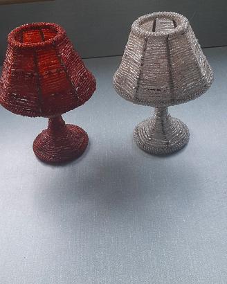 Mini lampade portacandele vintage
