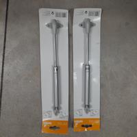 2 Hettich Supporto anta a ribalta acciaio 27 cm