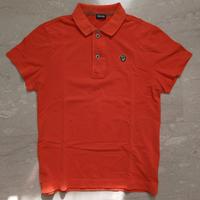 Polo Blauer arancione