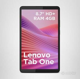 Tablet Lenovo Tab One 8.7" WiFi 64GB NUOVO + Cover