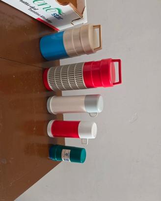 set thermos e porta vivande vintage 