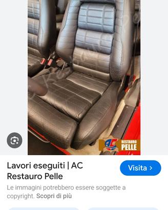 c.e.r.c.o.  sedili in pelle delta evoluzione 
