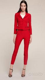 Tailleur donna giacca e pantalone Rosso Motivi