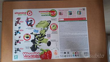 Triciclo Vitamino Evolution 2.0 5 In 1