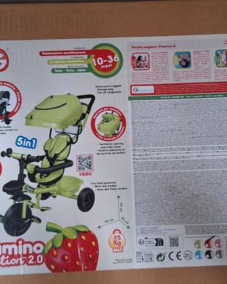 Triciclo Vitamino Evolution 2.0 5 In 1