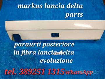 paraurti post in fibra lancia delta evoluzione