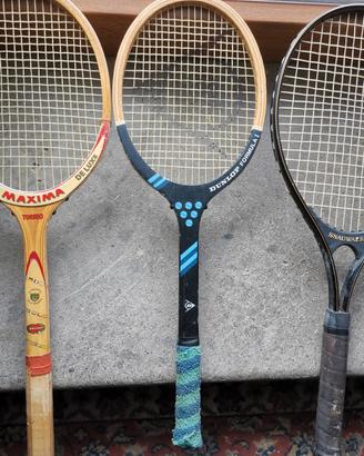 racchette tennis vinta 