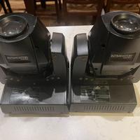 Teste mobili + Strobo + DMX