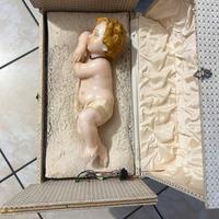 Gesù bambino in cera