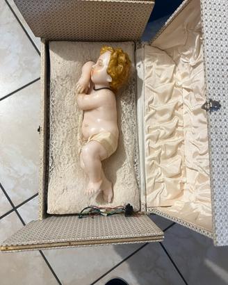 Gesù bambino in cera