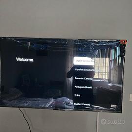 Tv tcl schermo rotto.