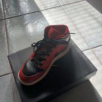 Air Jordan 1 Mid “Bred” originali – taglia 36 