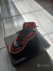 Air Jordan 1 Mid “Bred” originali – taglia 36 