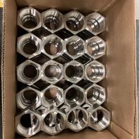 Ghiere x portagomma in acciaio