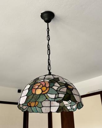 Lampadario Rossini stile Tiffany