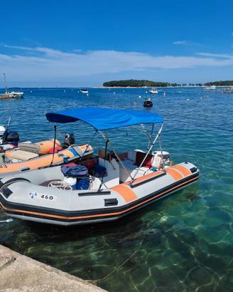 gommone, motoer e carello stradale revisionato