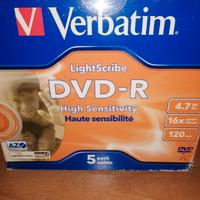 5 Dvd vuoti registrabili