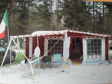 Veranda roulotte da 5mt