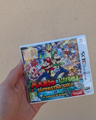 Mario e Luigi superstar saga Nintendo 3ds sealed