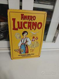 Targa Amaro Lucano in latta