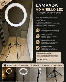 Lampada ad anello led