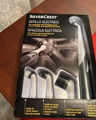 Spazzola Elettrica per Auto Silver Crest