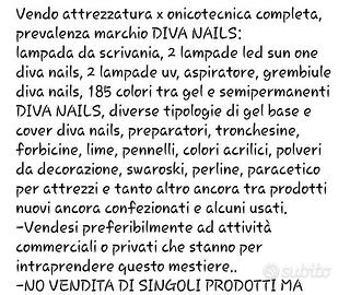 FUORI TUTTO per onicotecniche Prezzo shock