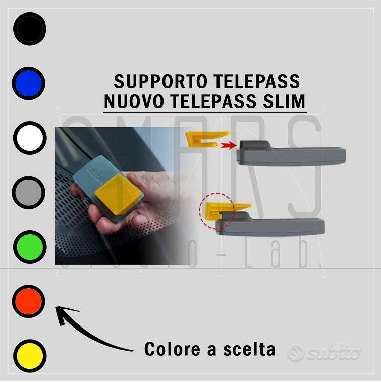 1x Supporto parabrezza Telepass Modello Slim - Accessori Auto In