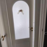 2 porte laccate bianche 210x80