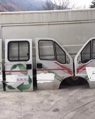 Porte bianche Fiat Ducato 2003 cassonato