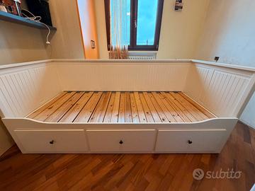 LETTO DIVANO APRIBILE CON 3 CASSETTI