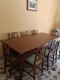 Tavolo in noce nazionale
