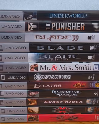 lotto film UMD per psp