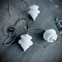 Lampadario sospensione design a tre luci